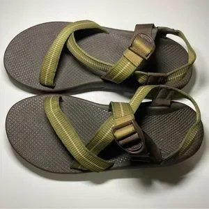 Chaco Z1 Vibram Men’s 11 Classic Green Brown Sandals Strap Z/1 RARE COLOR! Chaco | Shoes | Chaco Z Vibram Mens 11 Classic Green Brown  main image 3